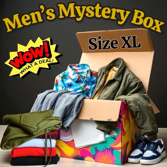 Men’s Size XL Clothing Mystery Bundle Box - Picture 14 of 14